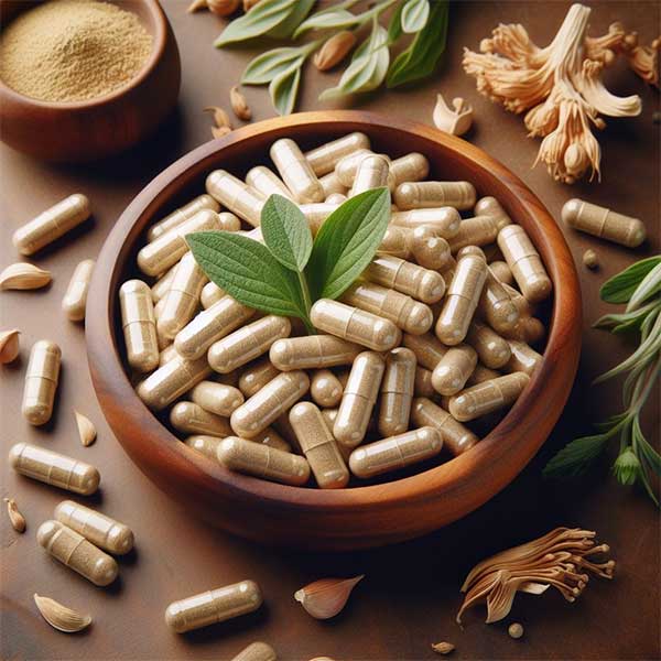 Pure Ashwagandha Capsules for Stress Relief & Energy